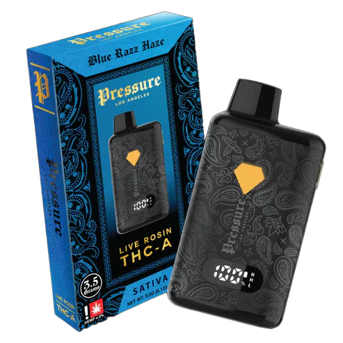 Pod THC Pressure LA • Blue Razz Haze | Sativa - PREMIUM THC-A 3.5G