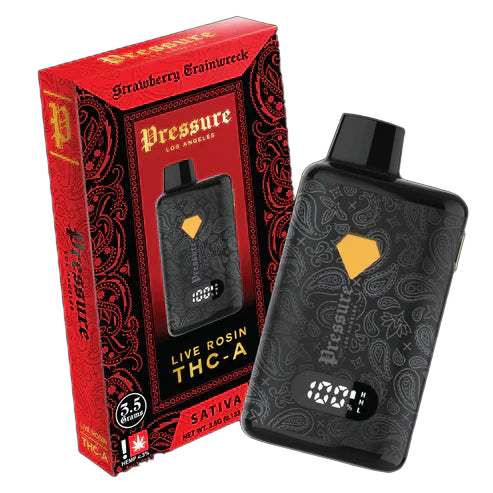 Pod THC Pressure LA • Strawberry Trainwreck | Sativa - PREMIUM THC-A 3.5G