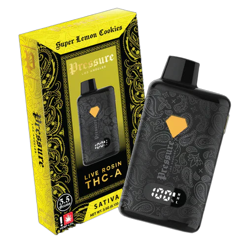 Pod THC Pressure LA • Biscoitos Super Limão | Sativa - PREMIUM THC-A 3.5G